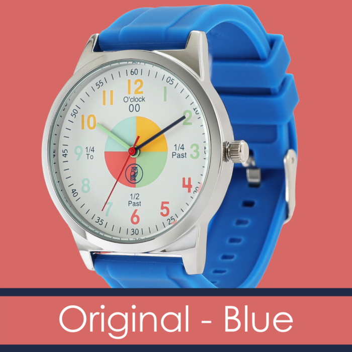 Royal Blue Time Teaching Watch for Kids