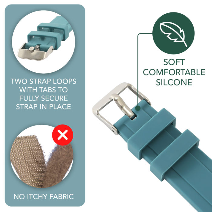 Soft Comfortable Silicone Watch Strap